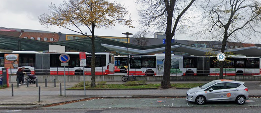 Street View of Wandsbeker Marktstraße in Hamburg